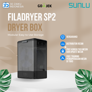 NEW Upgraded Sunlu Filadryer SP2 3D Printer Filament Dryer Box Modular Easy to Use Storage
